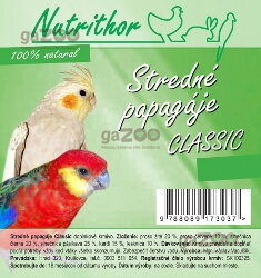 NUTRITHOR Stredné papagáje Classic