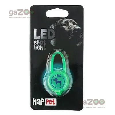 HAPPET LED spot light silicone green 1ks HAPPET LED spot light silicone green 1ks