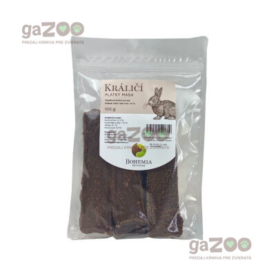 BOHEMIA Králičie plátky 100g