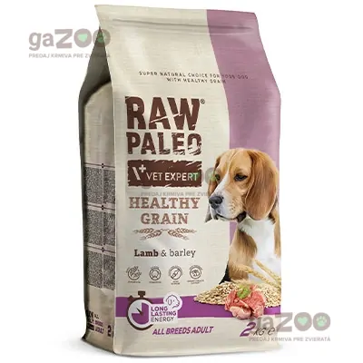 VetExpert Raw Paleo adult Healthy Grain Lamb & Barley 2kg