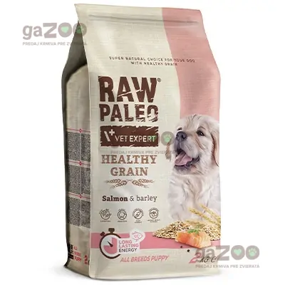 VetExpert Raw Paleo puppy Healthy Grain Salmon & Barley 2kg VetExpert Raw Paleo puppy Healthy Grain Salmon & Barley 2kg