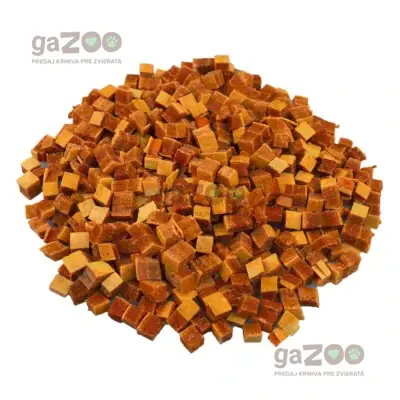 TATRAPET Sušené kuracie mäso double sandwich kocky 1cm 500g