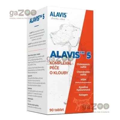 ALAVIS 5 pre psov a mačky 90 tbl ALAVIS 5 pre psov a mačky 90 tbl