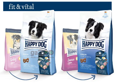 Nové Happy Dog YOUNG fit & vital