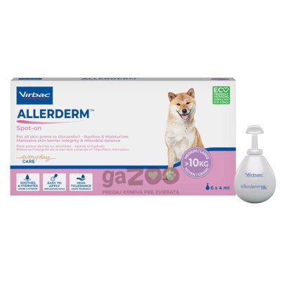 ALLERDERM Spot-on pre stredných a veľkých psov nad 10 kg, 6x4ml