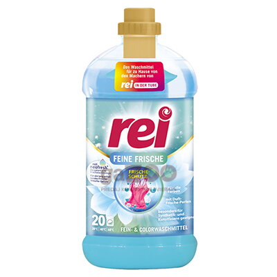 Prací gél na farebnú bielizeň Rei Feine Frische 1,08 L