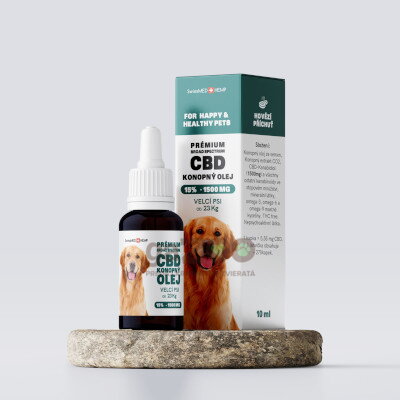 Olej konopný CBD 15% 10 ml