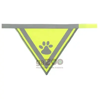 TRIXIE Reflexná bezpečnostná šatka pre psov XS-S 22-28cm 1ks