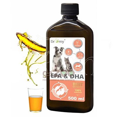 DROMY Omega 3 EPA & DHA olej 500 ml