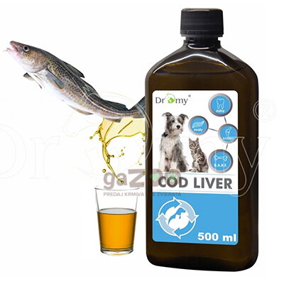 DROMY Olej z tresčej pečene 500 ml