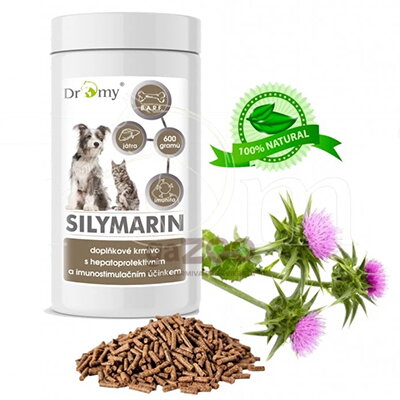 DROMY Silymarin BARF 600 g +20 % ZDARMA