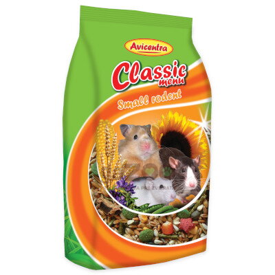 AVICENTRA Classic pre malé hlodavce 1kg