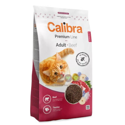 CALIBRA Cat Premium Line Adult Beef 10kg