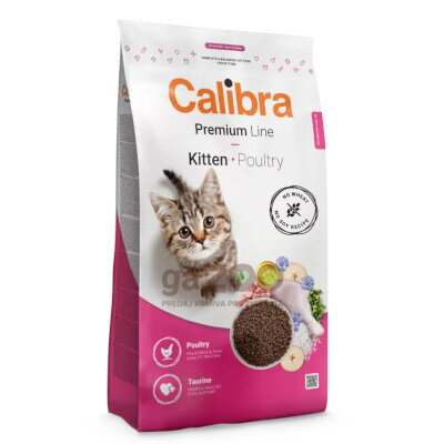 CALIBRA Cat Premium Line Kitten Poultry 10kg
