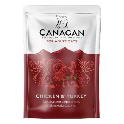 CANAGAN kaps. Chicken & Turkey 85g