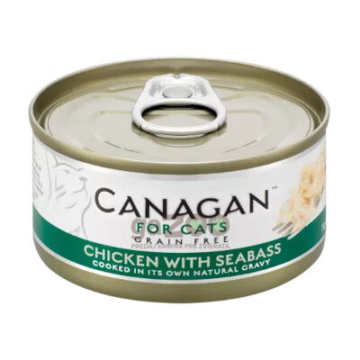 CANAGAN Chicken with Seabass 75g