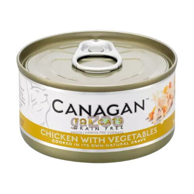 CANAGAN Chicken with Vegetables 75g