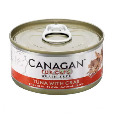 CANAGAN Tuna with Crab 75g