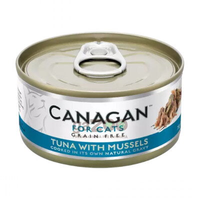 CANAGAN Tuna with Mussels 75g