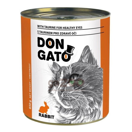 DON GATO cat Králik 850g