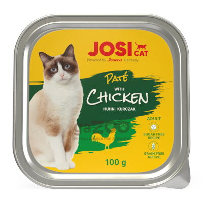 JOSICAT vanička Cat Paté with Chicken 100g