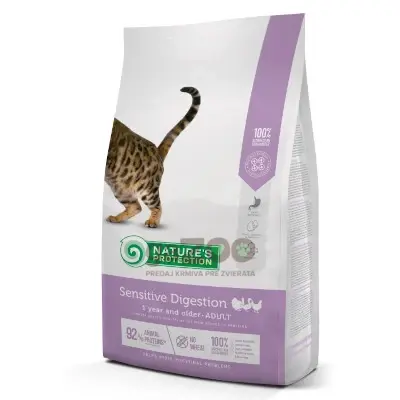 NATURES PROTECTION Cat Adult sensitive digestion poultry 2kg
