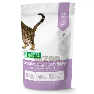 NATURES PROTECTION Cat Adult sensitive digestion poultry 400g