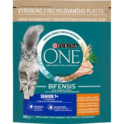 PURINA ONE Senior 7+ bohaté na kura 800g