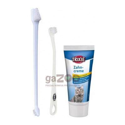 TRIXIE Set na dentálnu hygienu pre mačky 50g
