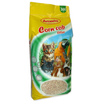 AVICENTRA Kukuričná podstielka jemná 10L