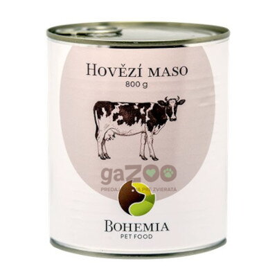 BOHEMIA Hovädzie mäso vo vlastnej šťave 800g