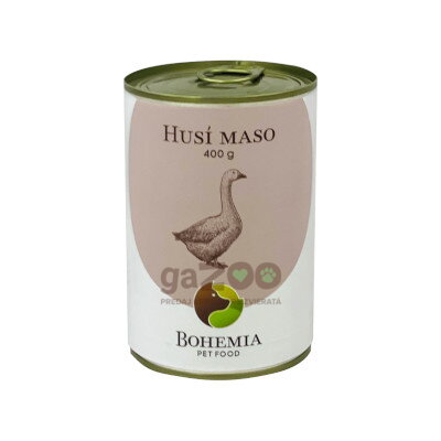 BOHEMIA Husie mäso vo vlastnej šťave 400g