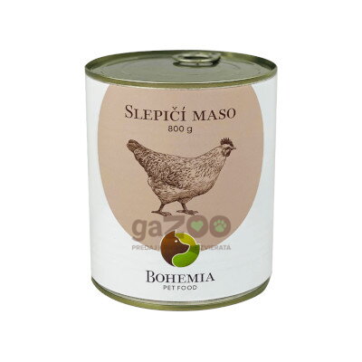 BOHEMIA Kuracie mäso vo vlastnej šťave 800g