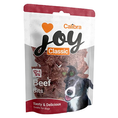 Calibra Joy Dog Classic Beef Bits 80g NEW