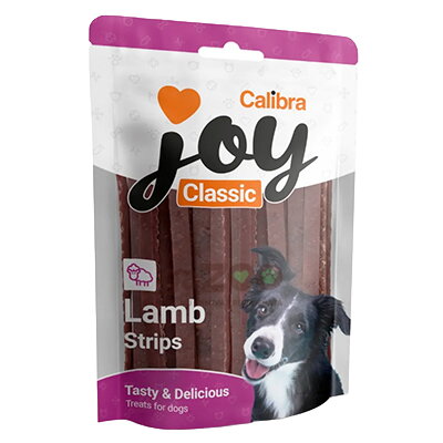 Calibra Joy Dog Classic Lamb Strips 80g NEW