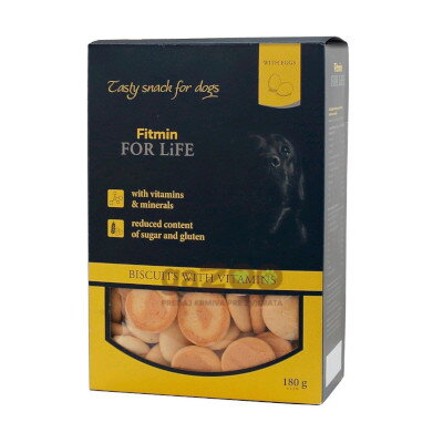 FITMIN For Life Piškóty 180 g