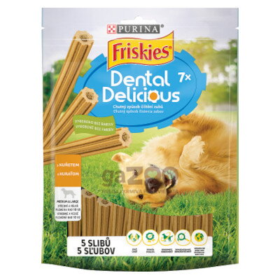 FRISKIES Dental Delicious s kuraťom 200g