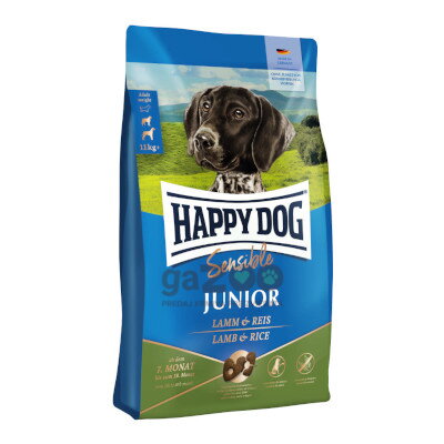 HAPPY DOG  Junior Lamb & Rice 26/13 10kg