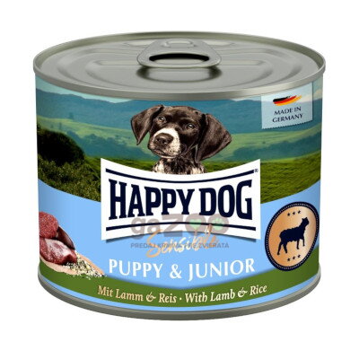 HAPPY DOG Puppy Lamm - jahňa 200g