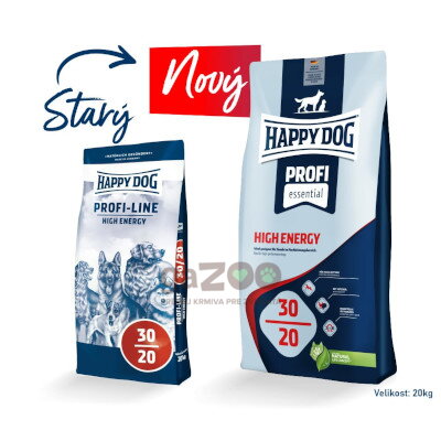 HAPPY DOG Profi line High energy 30/20 20kg