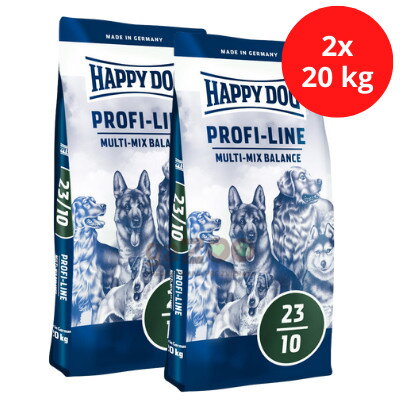 HAPPY DOG Profi line Multi-Mix Balance 23/10 2x20kg