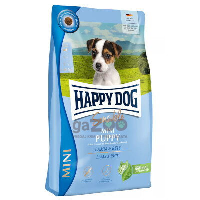 HAPPY DOG  Mini Puppy Lamb & Rice 30/16 4 kg