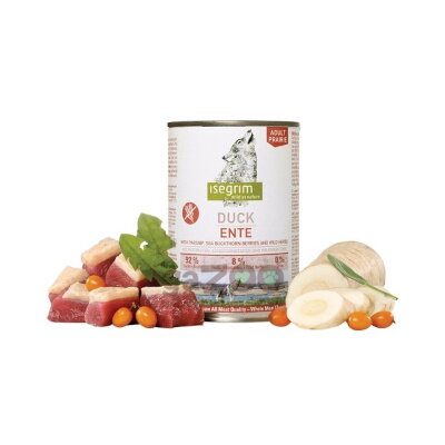 ISEGRIM Adult Prairie: Kačica s paštrnákom, rakytníkom a bylinkami 400g