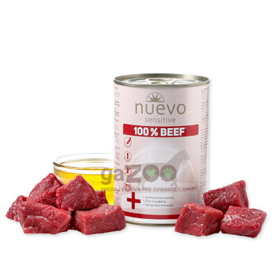 NUEVO dog Sensitive Beef 400g