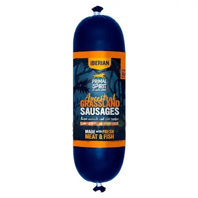 PRIMAL SPIRIT dog Iberian Sausage Ancestral Grassland 1kg