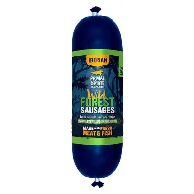 PRIMAL SPIRIT dog Iberian Sausage Wild Forest 1kg