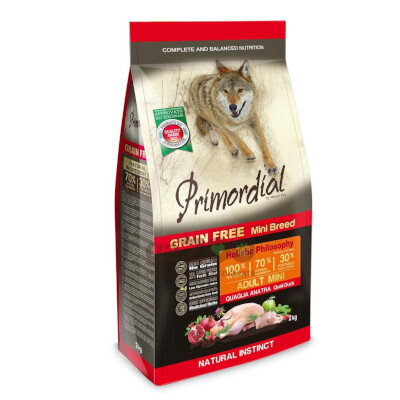 PRIMORDIAL Mini Adult Quail & Duck 6kg