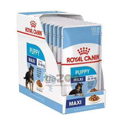 Royal Canin Maxi Puppy kúsky v šťave 10 x 140 g