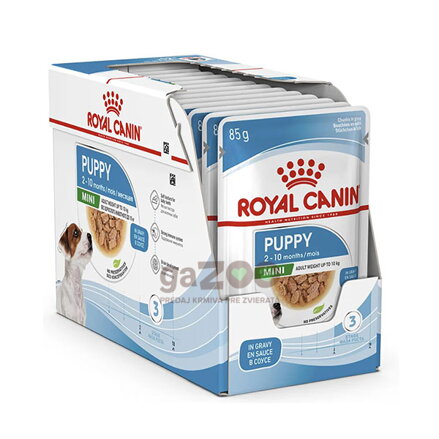 Royal Canin Dog Mini Puppy kapsičky 12 x 85 g