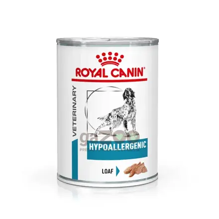 Royal Canin Veterinary Health Nutrition Dog Hypoallergenic Konzerva 400 g